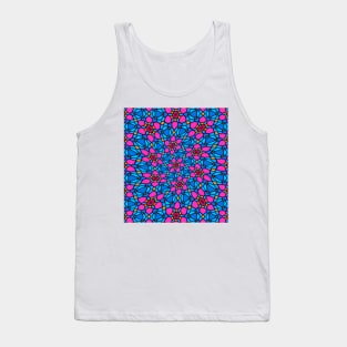 Beautiful Stained Glass Pattern Tank Top